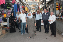 بالصور: مسنّي باقة الغربية في جولة ميدانية بمدينة الرملة 